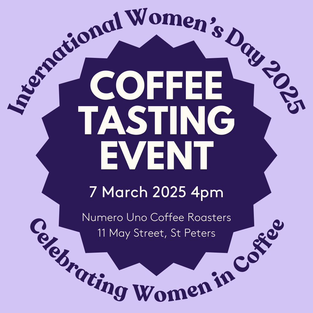 International Women's Day Cupping Event @ Numero Uno St Peters - 7 March 2025